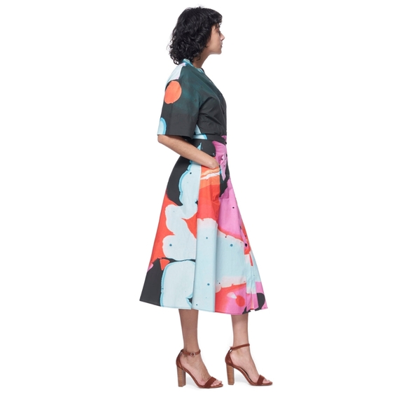 THE KIT Cobie Shirtdress Paint All Over Me, Organic Cotton, UK 16 US 10/12, NWOT - Picture 3 of 10